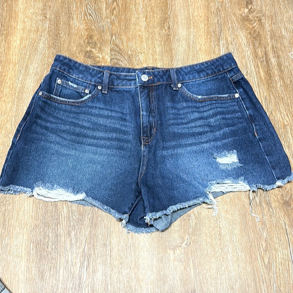 26. NWOT High Rise Blue Jean Shorts